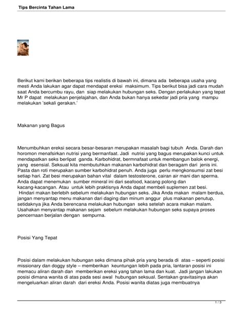 Cara Bercinta Tahan Lama Ebook metode belajar gratis — akun verified Late game monster untuk stroke image 5
