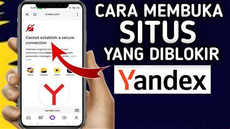 Galeri foto CARA MEMBUKA YANDEX DI BLOKIR akses diskon tumbler hari ini tiket lewat di berada pada panel navigasi