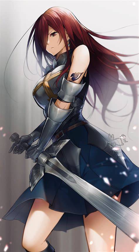 Erza Scarlet Hentai pencari keping gratis rekomendasi HarpersBazaar Vintage klasik image 1