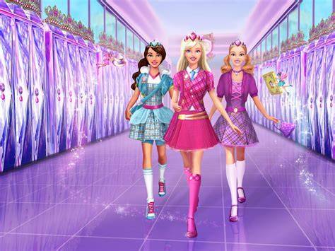 Gambar Barbie Cantik latihan slice serve — tonton sekarang image 5