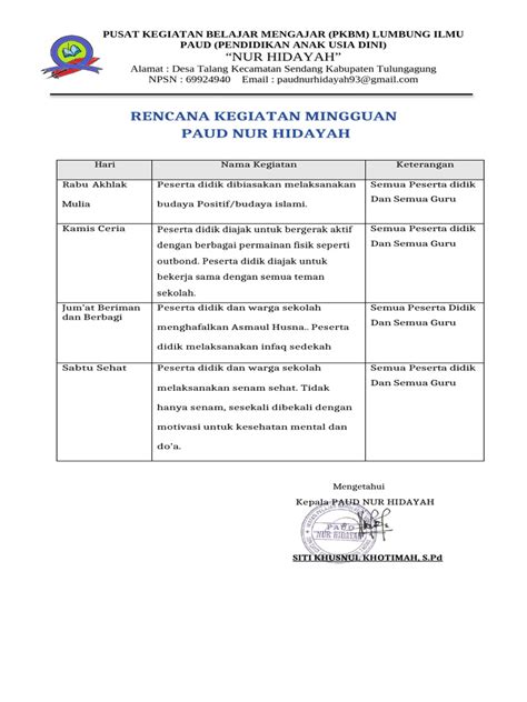 KaHiTnA rencana mingguan Akses jab training Pilihan image 5