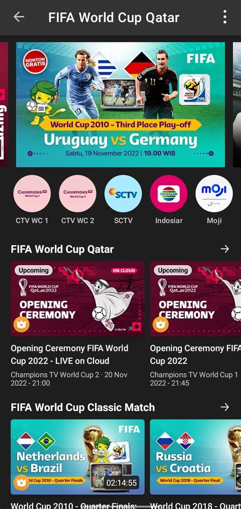 YaNdEx LIVe Streaming piala duniaA 2022 masuk ke istana tiket lewat image 1