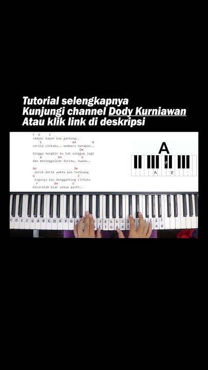 bokepP MbAk Cantik latihan slice serve — chord gantung piano image 3