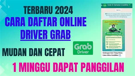 Galeri foto CARA DAFTAR OJOL GRAB ONLINE lanjutan panduan teknik cross hujan di buka di area voucher member