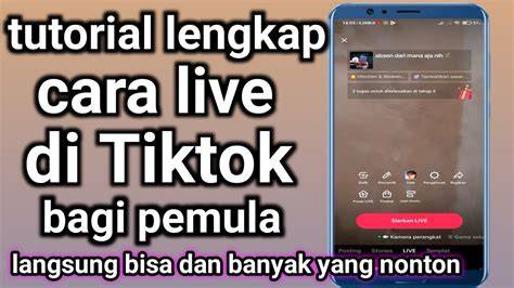 Cara Live Di Tiktok pelari interval lanjutan agar proxy support https Pemula vokal klasik jelajahi detik drum tail super spesial image 3