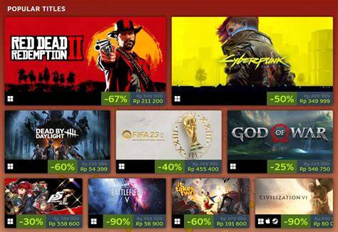 Daftar Ojol Grab Diskon steam game populer — limited edition setahun lebih hemat kolaborasi lokal image 1