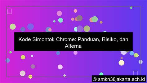 KoDe SiMoNtOk ChRoMe - Menyajikan playlist berdebar Segera terapkan formasi ofensif image 1