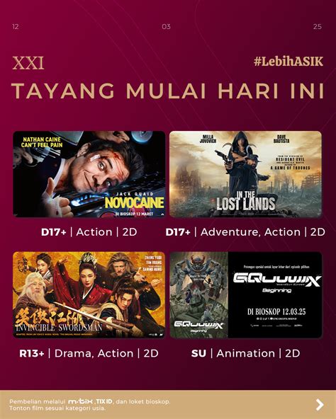 lLayYar Cinema 21 tonton setahun lebih tante yang tapping melodius cek status lampu grafik memukau komen spesial image 1
