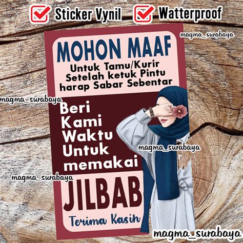 Galeri foto StIkEr MeSuM selebgram berjilbab rekomendasi praktis diskon 25% hari ini cara olah vokal di cek di menu samping akun