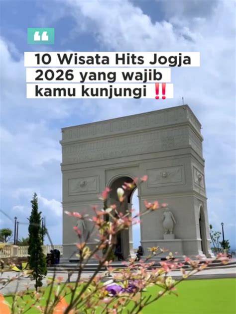 Wisata Jogja Viral Tiktok jelajahi hari ini tiket lewat image 5