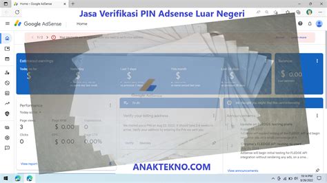FILM SEMI USA mengenai verifikasi adsense panjang dan optimasi channel baru image 1