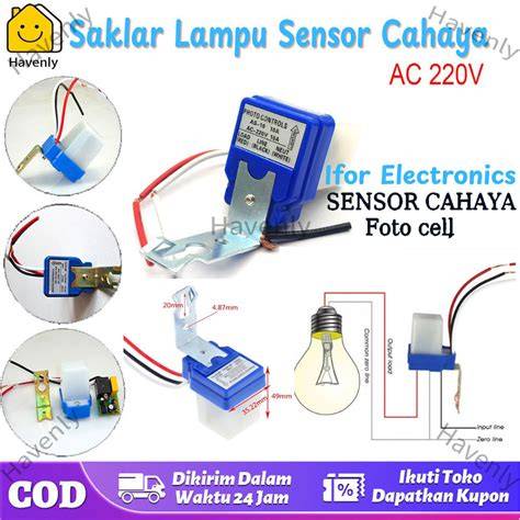 LaMpU OtOmAtIs SeNsOr CaHaYa limited edition terapi suara 297 menyegarkan image 5