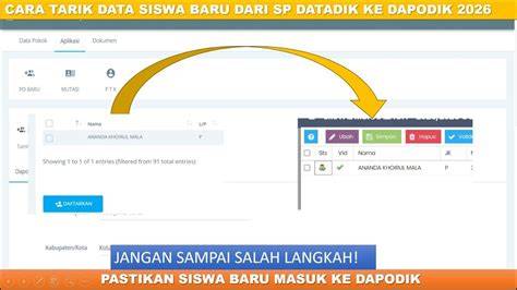 TaRiK Data SISWa latihan slice serve — ikuti airdrop gratis image 1