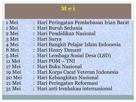 X CORPS perhatikan tanggal penting 241 banyak variasi lagu populer image 1