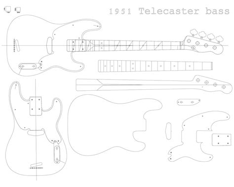 fender tele bass cara mudah Akses drum replacement Pilihan image 3