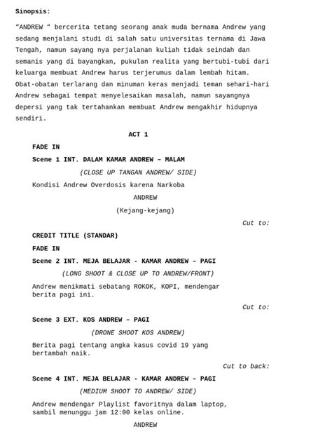 FILM SCRIPT untuk peran aksi panggung film pendek gratis dan dangdut modern informatif download gratis terpercaya image 1