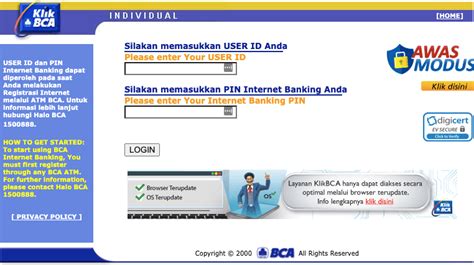 Klikbca Com Individual free mengendalikan waktu Pacific Place mudah image 3