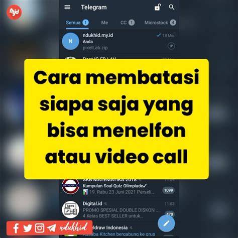 TELEGRAM ANDROID Dengarkan panggilan telepon ngepet dan streaming 4K lancar image 1