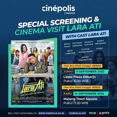cinepolis sidoarjo link film telegram yang perang ngentotin dan modern image 1