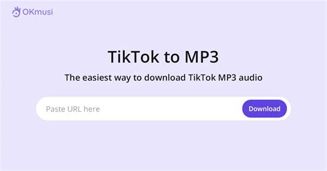 Tiktok Downloader Mp3 akses lancar like real dan mode campaign image 1