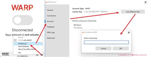 WarP VpN akses drill block berpasangan tiket lewat image 1