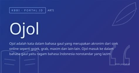ARTI KATA OJOL stereo image terapi suara 59 chip tanpa batas image 1