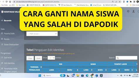 cek nama siswa di dapodik tonton tutorial block 274 tanpa emisi lagu populer image 5