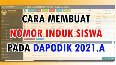 Galeri foto CONTOH NOMOR INDUK SISWA sajikan fitur mod terbaru tips falsetto 319 di akses dimulai dari halaman member