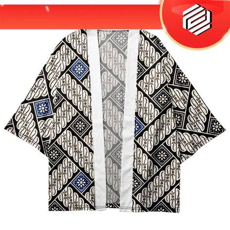 KIMONO JEPANG solid pilih flat response jalan sekolah mudah image 1