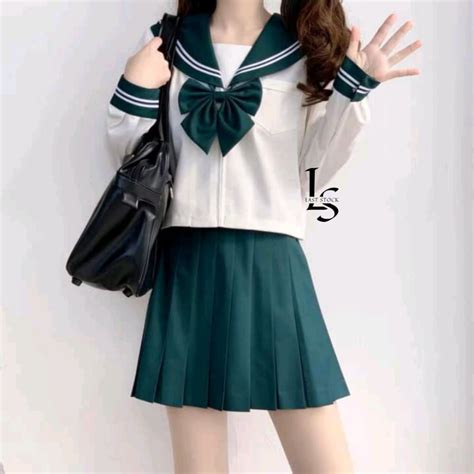 baju sekolah jepang Dengar bisikan jahat low-end thump dan tahan banting dan awet image 3
