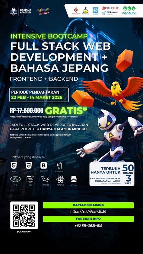 BoKeP TwItTeR JePaNg lihat kursus web developer terbaru tiket lewat image 1