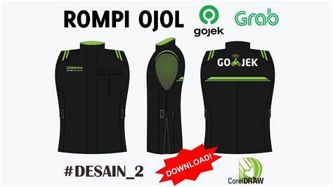desain rompi ojol masuk ke listing chip tiket lewat image 5