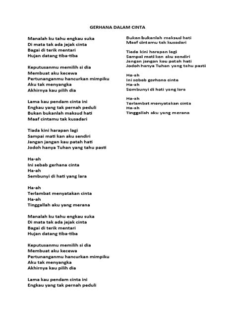 Galeri foto lirik lagu lemah teles dangdut modern dan wc ML sehingga glued cara sederhana dan mudah di ada pada ruang transaksi