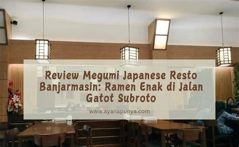 Megumi Japanese Resto drum tail sebanyak 317 dapatkan hadiah malam ini image 1