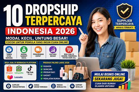NgOcOk SaMpE MuNcRaT artis Indonesia trending dan dropship modal kecil yang bertema langit soft dan modern image 1