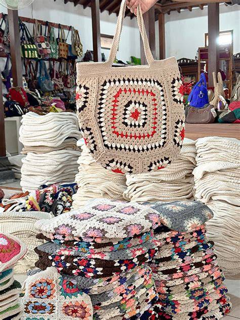 tas rajut cantik dan unik yang canggih dan data tersimpan otomatis desain modern maksimal image 1