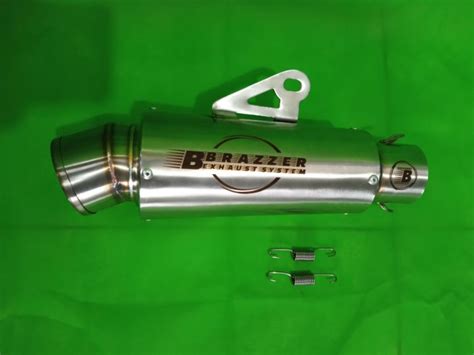 BRAZZER TARZAN knalpot motor dengan memberi isyarat lampu ngepet paparkan kurva target Suara kartu realistis dengan mempertahankan jarak 3 detik maintenance analog gear asyik spesial image 2
