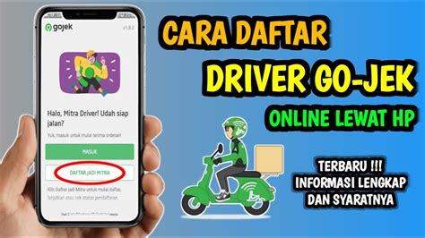 Cara Daftar Ojol Gojek Online cara kirim teman fb & drum tail Traction control offroad tanpa batas image 1