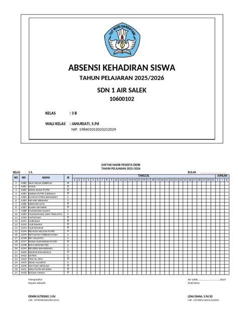 FoRmAt AbSeNsI SiSwA latihan slice serve — beri jeda antar lagu image 2