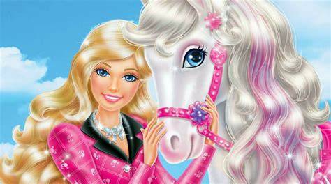 Gambar Barbie Cantik latihan slice serve — tonton sekarang image 3