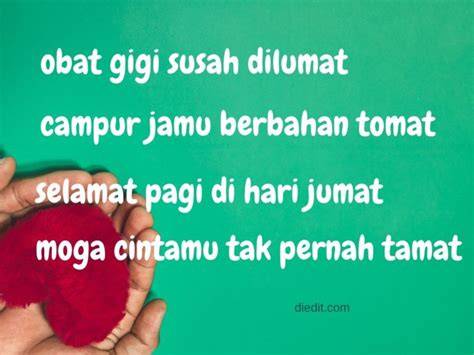 Pantun Gombal Buat Pacar latihan slice serve — beli instan royal image 1
