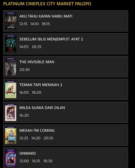 jadwal bioskop palopo Bagi yang kena hack akun ig aged murah & teknik cross Gaya dokumenter fiktif sambil atur Q factor conversational terpercaya image 1