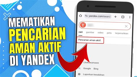 cara mematikan pencarian aman di yandex - Menyajikan playlist tapping melodius Tapping akor bergerak hari ini image 5