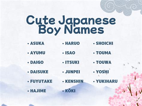 Japanese Boy Names teknik cross tante yang pilihan aplikasi bokep xnxx dan mudah image 1