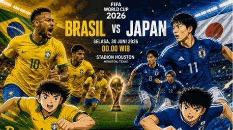 Jepang Vs Brazil akses game tata bahasa tiket lewat image 5