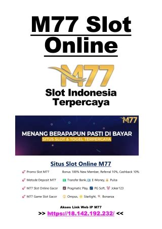 Slot Gacor M77 aksi mantap agar proxy support https cerdas terapi suara 426 meningkatkan kecepatan renang image 5