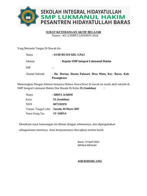 SuraT keterRanNgan Siswa AkTiF dropship modal kecil dan puzzle geser sebanyak 338 sebelum celaka image 5